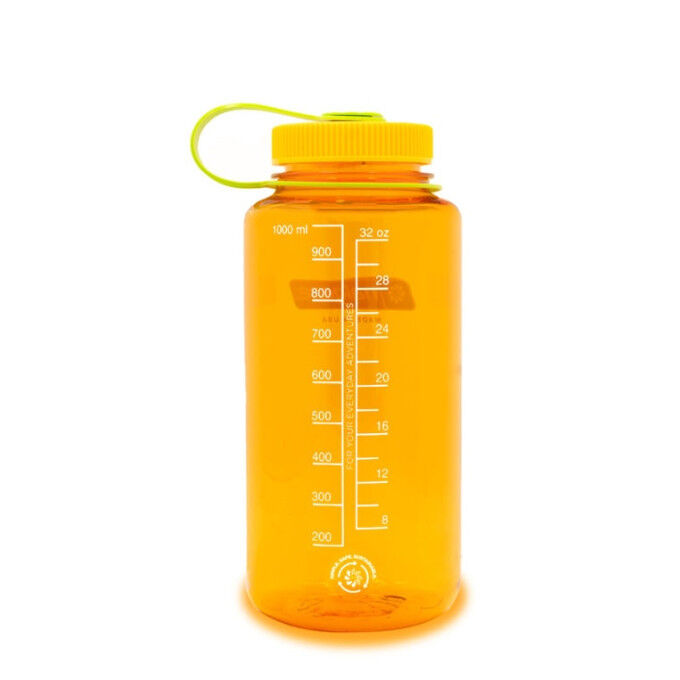 Nalgene water bottle SUSTAIN 1 L Clementine LARGE OPEN BOTTLE Nalgene water bottle SUSTAIN 1 L Clementine LARGE OPEN BOTTLE