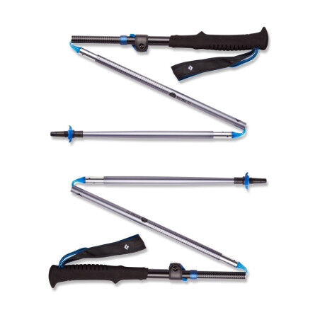 Black Diamond DISTANCE CARBON FLZ blue trekking poles
