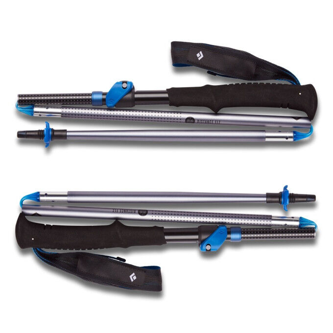 Black Diamond DISTANCE CARBON FLZ blue trekking poles