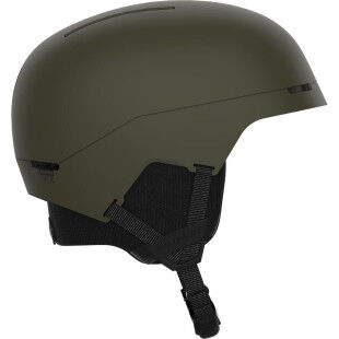 SALOMON BRIGADE Olive Night ski helmet
