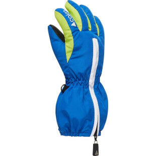 Leo 2 B C-TEX Blue Lemon children's ski gloves