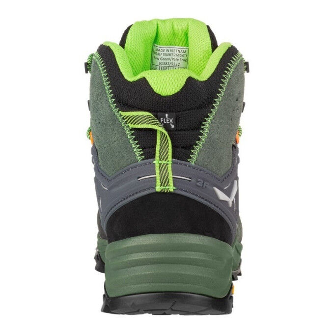 Botas senderismo Salewa, Alp Trainer 2 MID GTX verde crudo/rana pálida