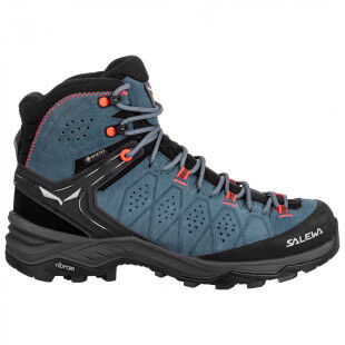Salewa Alp Trainer 2 MID GTX java blue/fluo coral hiking boots