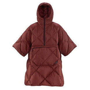 Therm-a-Rest Honcho Poncho Down Blanket in Burgandy