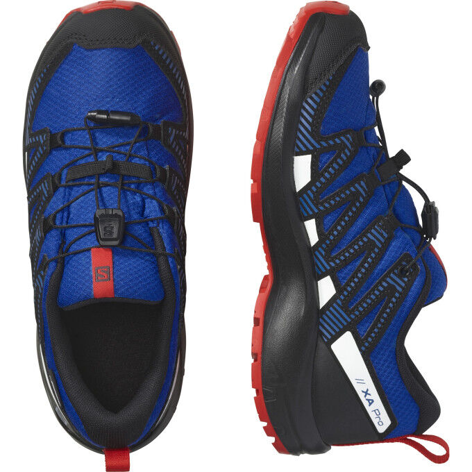 SHOES XA PRO V8 CSWP J LAPIS/BLACK/FIRD