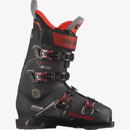 Botas esquí Salomon S/PRO MV 110 GW Negro/Rojo/Beluga