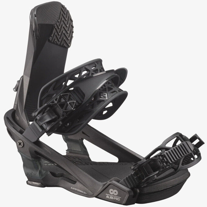 Fijaciones de snowboard Salomon ALIBI PRO Black