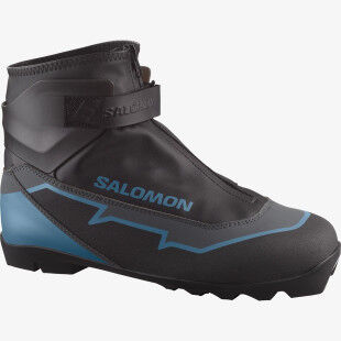 Salomon ESCAPE PLUS Nordic ski boots Black/Castelrock/Blue Ashes
