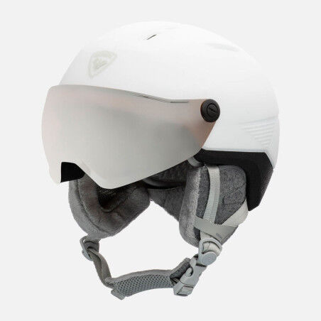 Casco esquí Rossignol FIT VISOR IMPACTS W Blanco