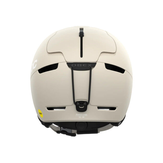 Poc OBEX MIPS Selentine Off-White Matt ski helmet