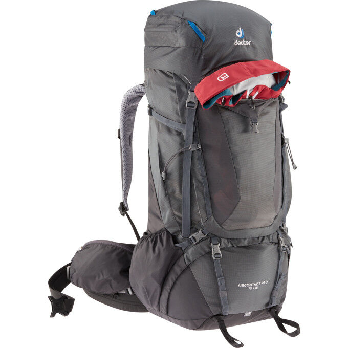 Deuter AIRCONTACT PRO 60+15 backpack grey/black