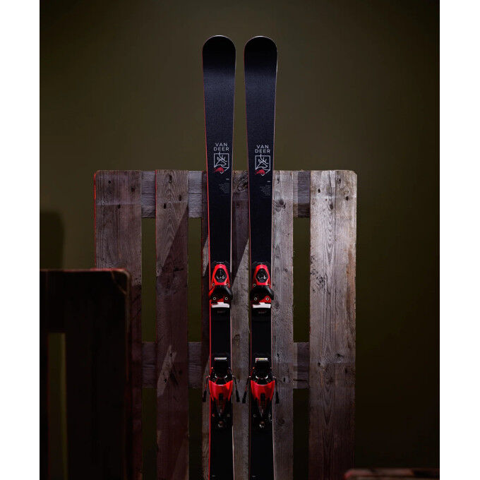 Van Deer GS-JR PRO + SPX 10 GW HOT RED ski pack