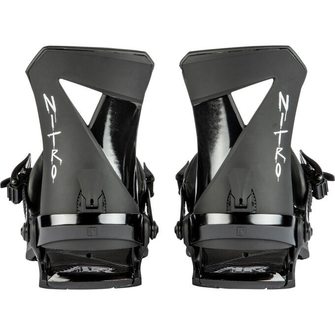 Nitro ZERO ULTRA BLACK ビンディング L Nitro ZERO Ultra black snowboard bindings