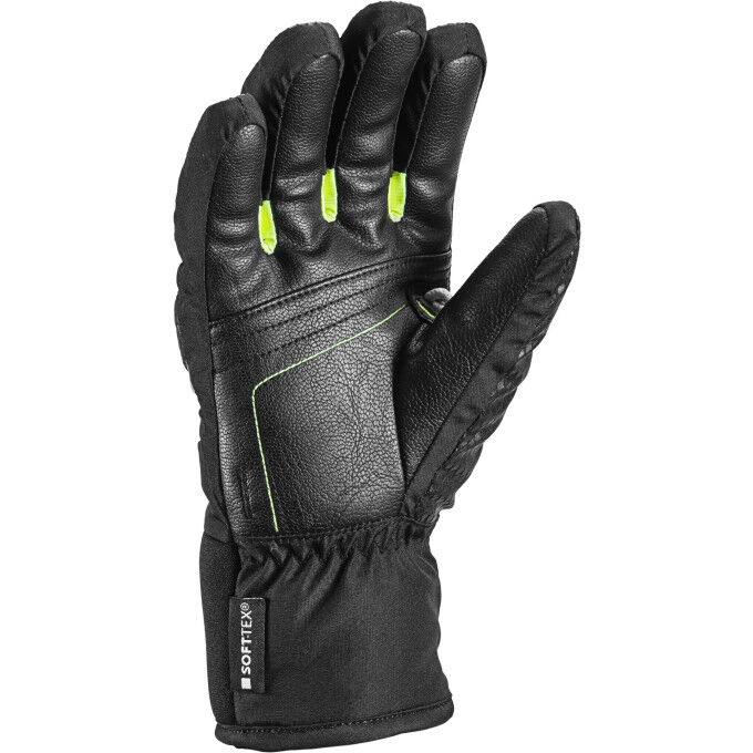 Leki WCR TEAM 3D JUNIOR Gloves Black/ Ice Lemon
