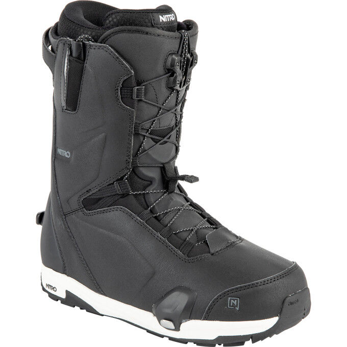 Boots de snowboard Nitro PROFILE TLS STEP ON Black Boots de snowboard Nitro PROFILE TLS STEP ON Black