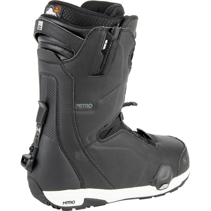 Boots de snowboard Nitro PROFILE TLS STEP ON Black Boots de snowboard Nitro PROFILE TLS STEP ON Black
