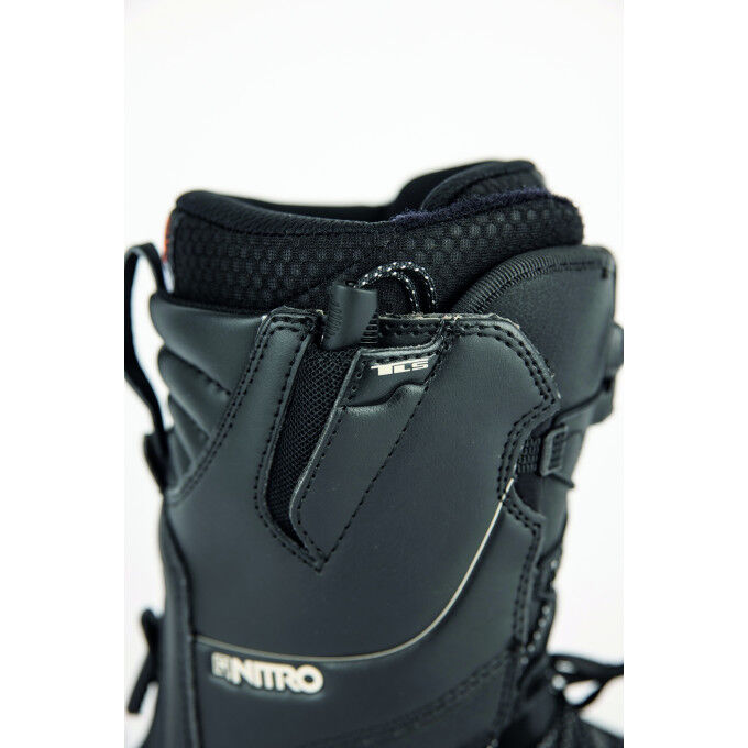 Botas de snowboard para mujer Nitro Cave TLS STEP ON Negro/Arena