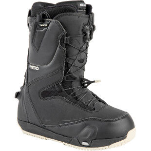 Boots de snowboard Nitro CAVE TLS STEP ON Black/Sand