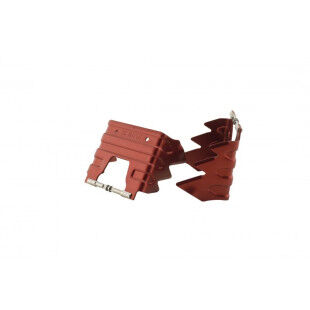 PLUM KNIVES 90MM RED