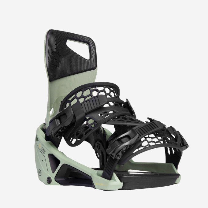 Nidecker SUPERMATIC OLIVE Snowboard Bindings