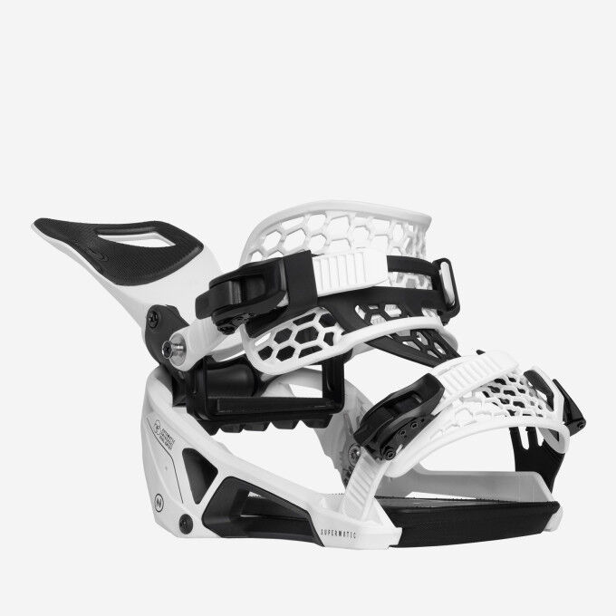 Nidecker SUPERMATIC WHITE Snowboard Bindings