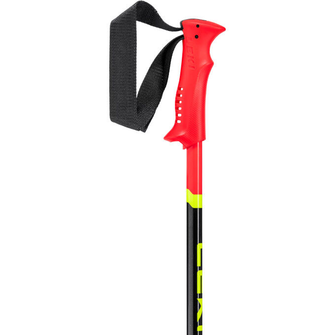 Bastones esquí Leki RACING KIDS Bright Red/ Black/ Neon Yellow