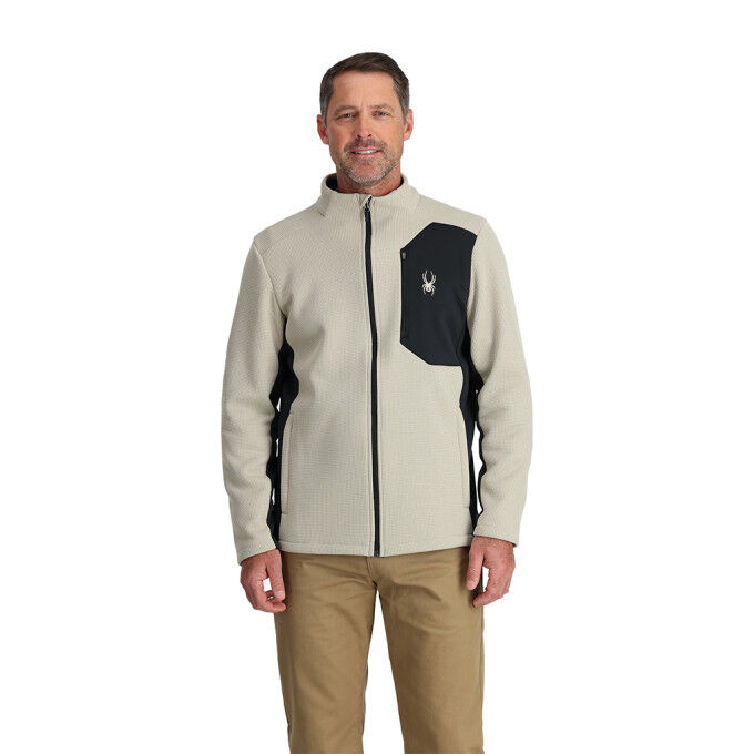 Men's Spyder BANDIT Sandstorm fleece jacket