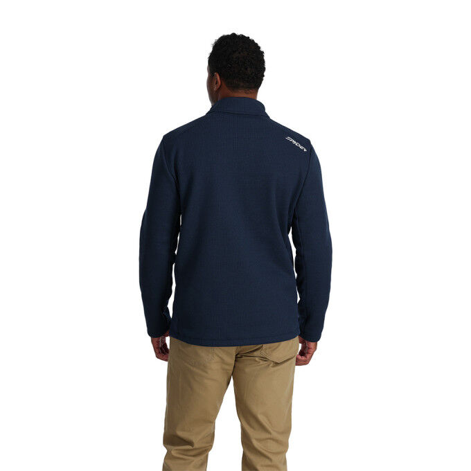 Chaqueta polar Spyder BANDIT FULL ZIP Hombre True Navy