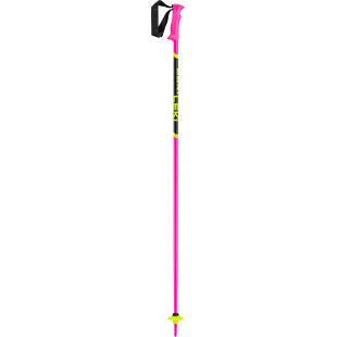 Bastones esquí infantil Leki RACING Neonpink/Negro/Amarillo neón