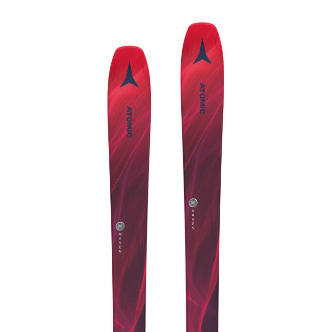 Atomic N MAVEN 93 C Maroon/Bright Red all-mountain ski