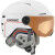 Cébé FIREBALL JUNIOR White Patriot Line Matte PC Vario Perfo Grey Helmet