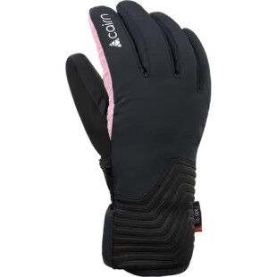 Gants de ski Cairn ELENA J C-TEX Black Powder Pink