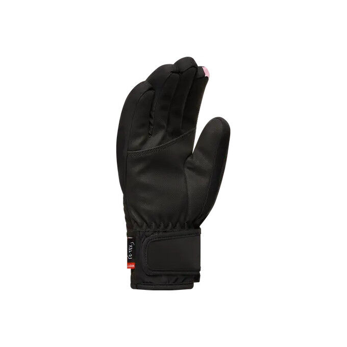 Guantes esquí niño Cairn ELENA J C-TEX Black Powder Pink