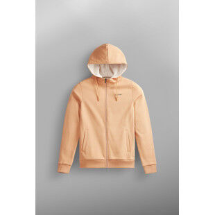 Sweat Picture BASEMENT ZIP HOODIE W Toast