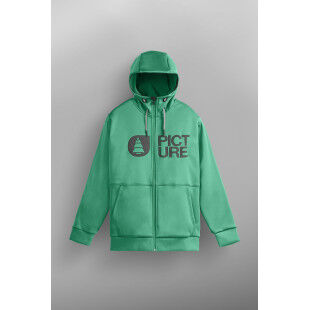 PARK ZIP TECH HOODIE Sudadera con capucha Verde Spectra