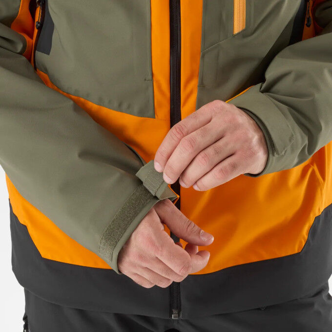 Men's Millet TELLURIDE orange ski jacket