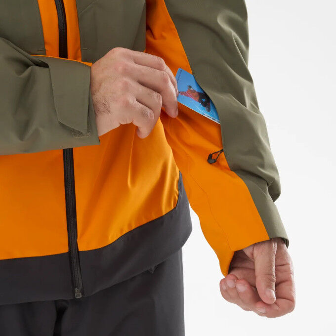 Men's Millet TELLURIDE orange ski jacket
