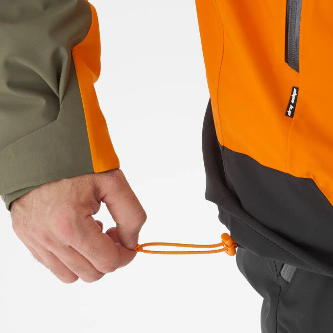Men's Millet TELLURIDE orange ski jacket