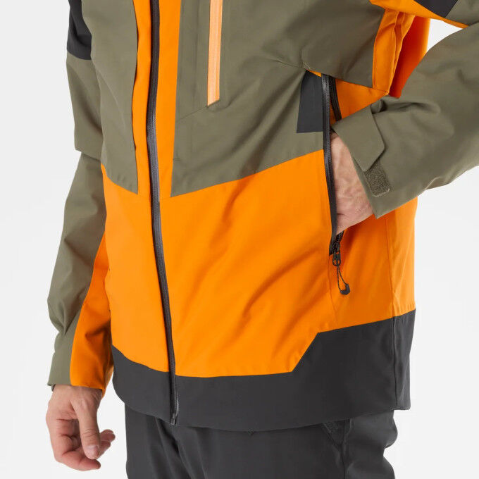Men's Millet TELLURIDE orange ski jacket