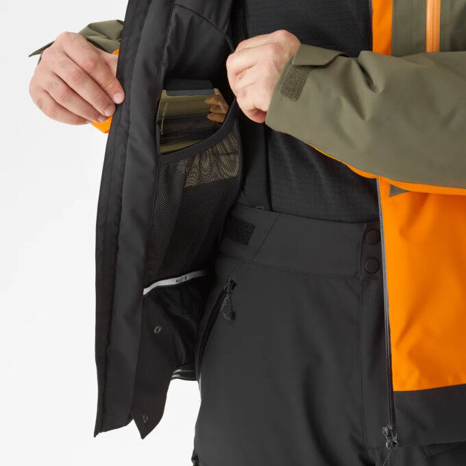 Men's Millet TELLURIDE orange ski jacket