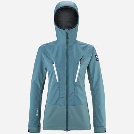Chaqueta softshell de mujer Millet TRILOGY V ICON INFINIUM™ Azul