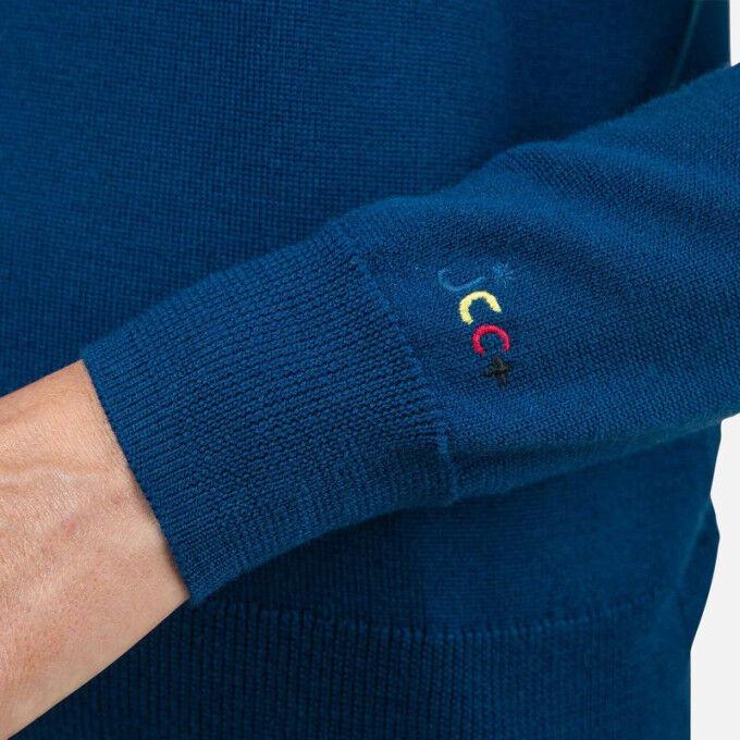 Jersey de cuello redondo Rossignol W ESTHER ROUND NECK Cosmic Blue