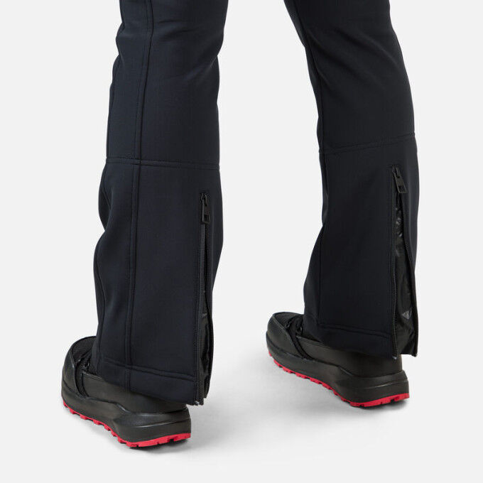 Pantalones esquí Rossignol W SIRIUS SOFT SHELL PT Negro