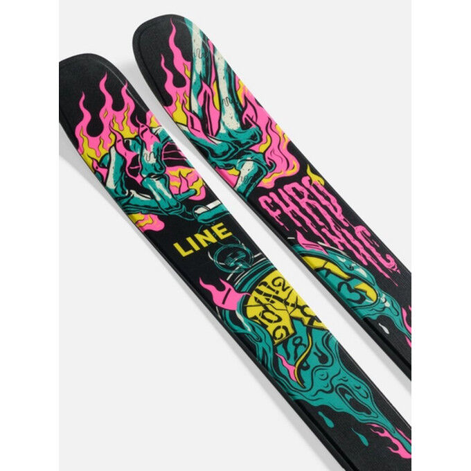 Line CHRONIC 94 all-mountain freestyle skis