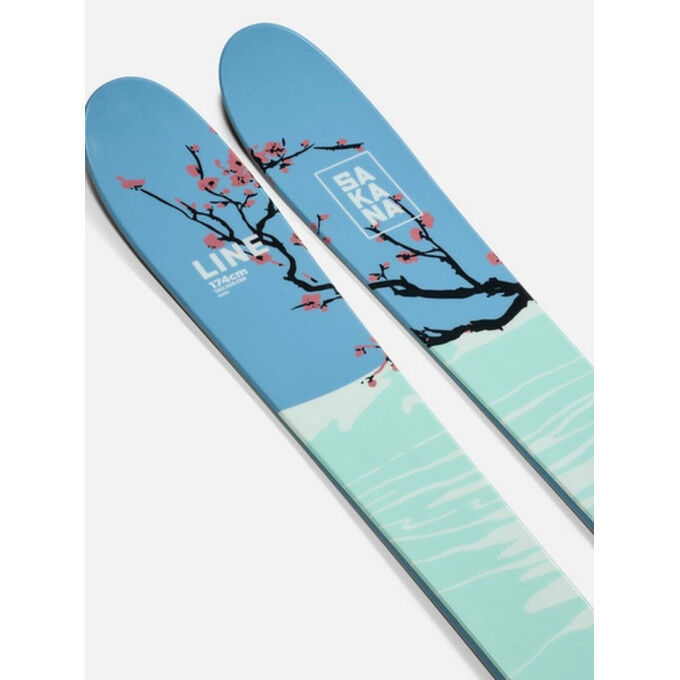 Line SAKANA versatile all-mountain skis