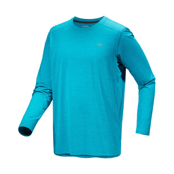 Arc'Teryx CORMAC CREW LS M Dark Blue Tetra Heather long