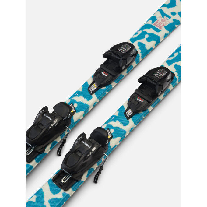 K2 LUV BUG - FDT 4.5 SET - S PLATE Junior Skis
