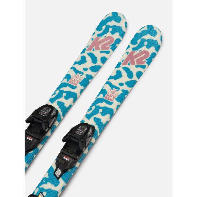 K2 LUV BUG - FDT 4.5 SET - S PLATE Junior Skis