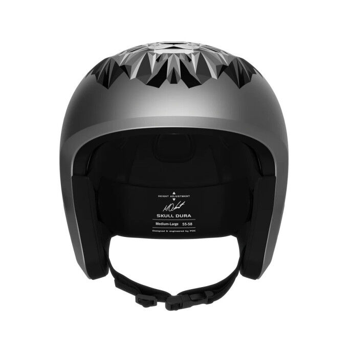 Casco de esquí Poc SKULL DURA JR MARCO ODERMATT ED. Argentite Plata