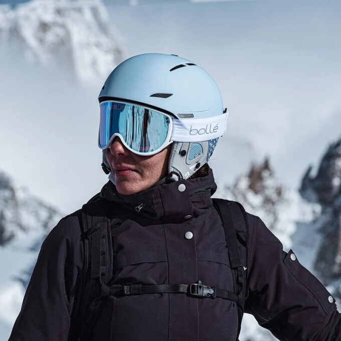 Masque de ski Bollé BLANCA White Matte/Azure